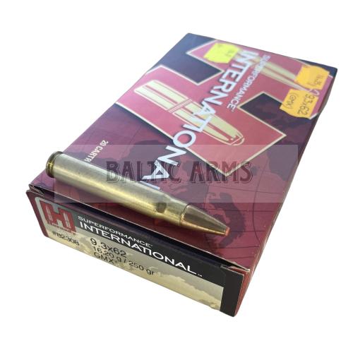 HORNADY 9.3x62 250 gr GMX SPF